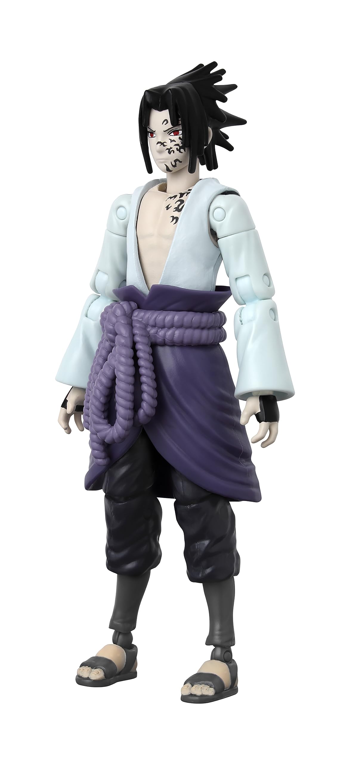 Amazon.com: BANDAI Anime Heroes Naruto Action Figure Sasuke Uchiha